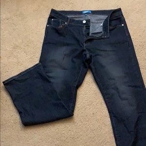 dkin Dark blue jeans